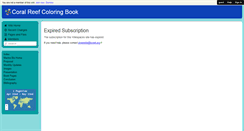 Desktop Screenshot of coralreefcoloringbook.wiki.lovett.org