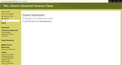 Desktop Screenshot of 8thadvscience.wiki.lovett.org